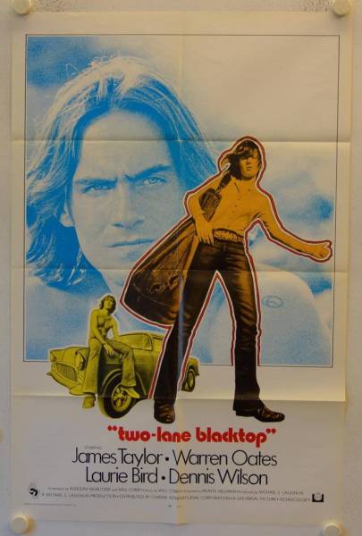 Asphaltrennen originales US Onesheet Filmplakat